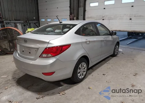 2017 Hyundai Accent Se from USA, damaged, VIN KMHCT4AE3HU276484